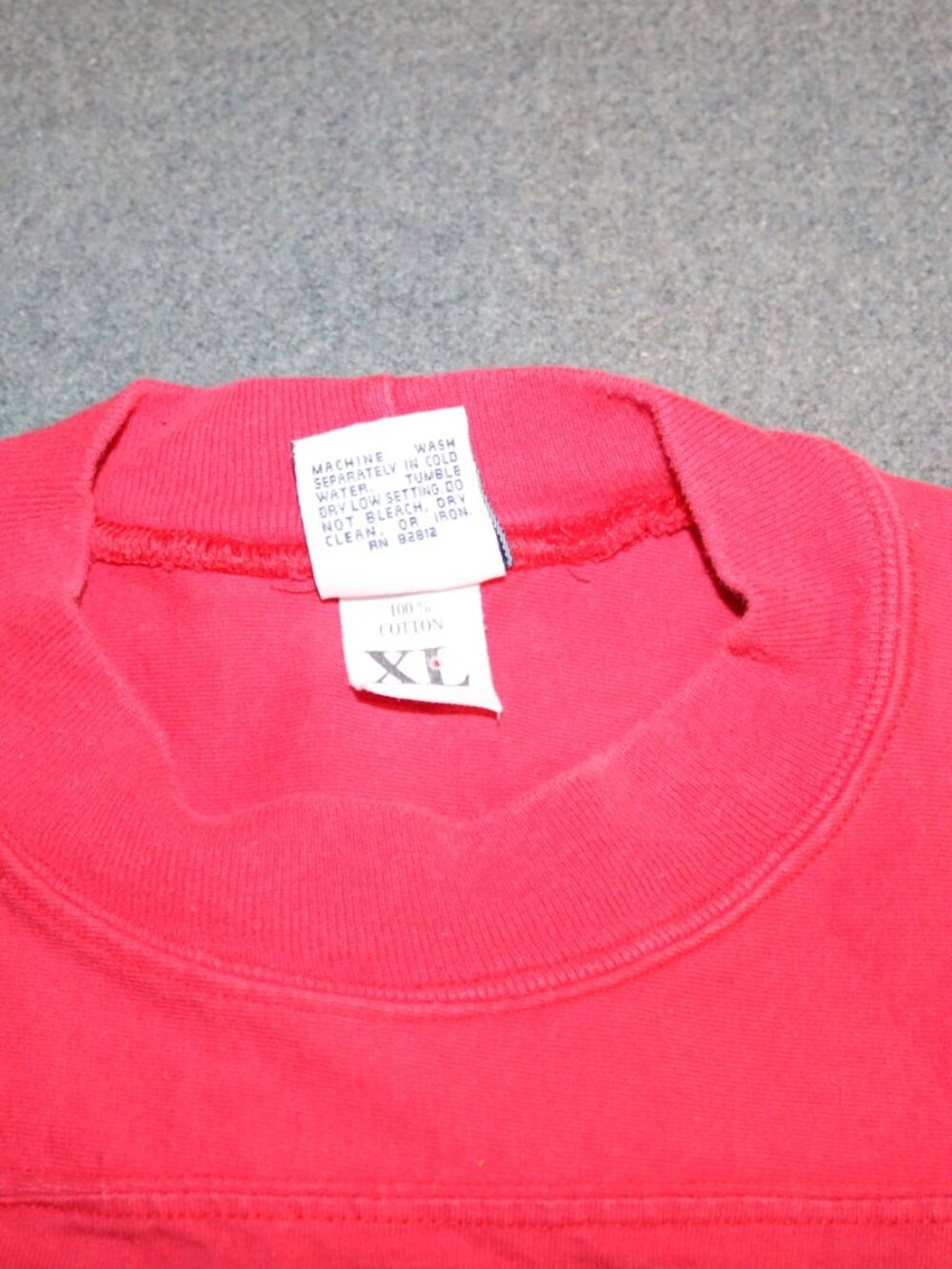 Chi Omega Jersey Shirt XL Red ΧΩ Fraternity for Women ChiO - Picture 6 of 8